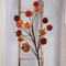 Multi-Color Velvet Pumpkin Pick for Fall Decor with Flexible Stem